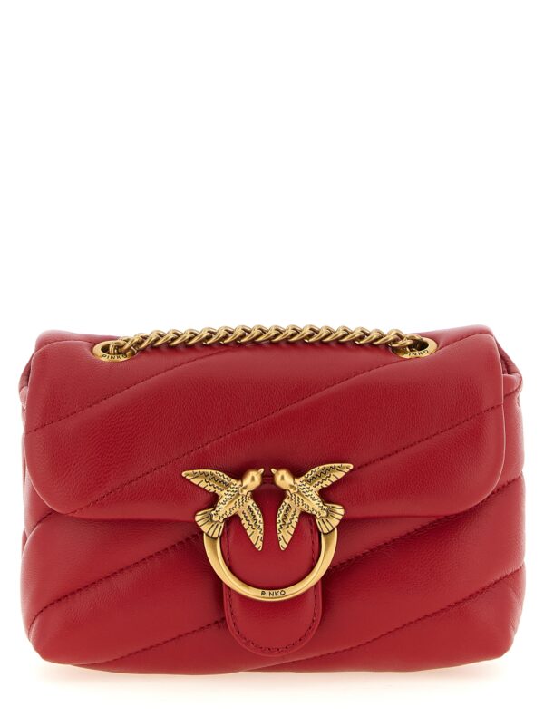 Multicolor Lamb Leather Crossbody Bag