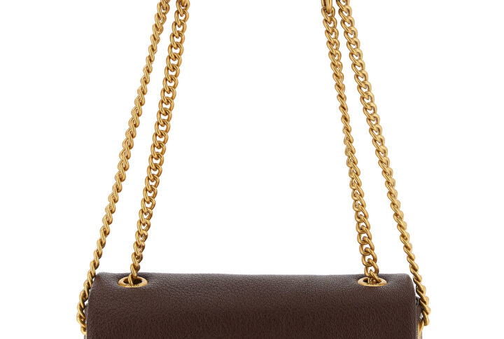 Brown Lamb Leather Shoulder Bag | Jag Couture London – New York