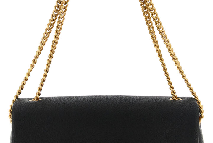 Black Lamb Leather Shoulder Bag | Jag Couture London – New York