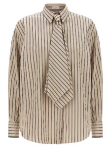 Beige Cotton Blouse