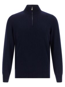Blue Cashmere Cardigan