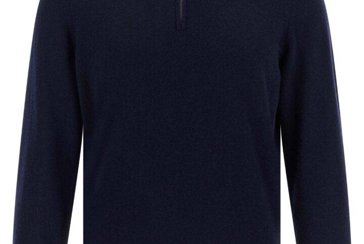 Blue Cashmere Cardigan | Jag Couture London – New York