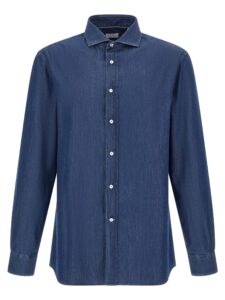 Blue Cotton Blouse