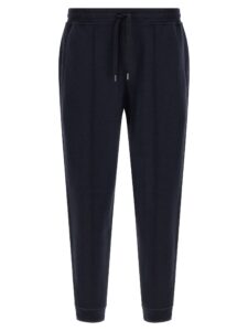 Blue Cotton Joggers (Workout Pants)