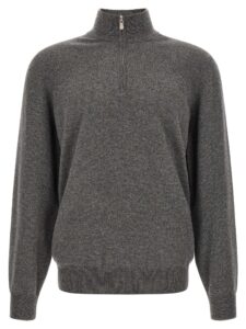 Gray Cashmere Cardigan