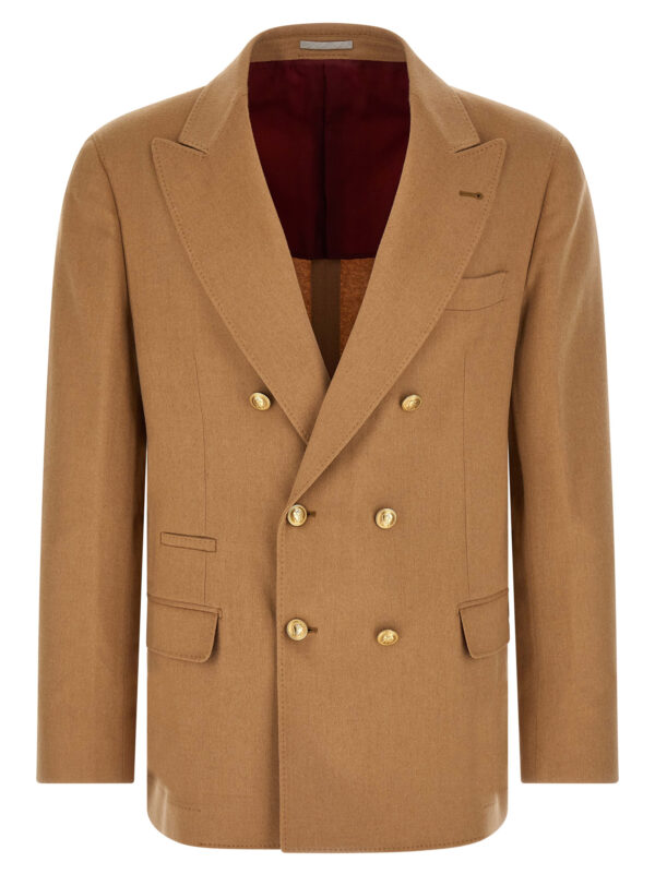 Beige Camel Hair  Blazer
