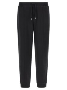 Black Cotton Joggers (Workout Pants)