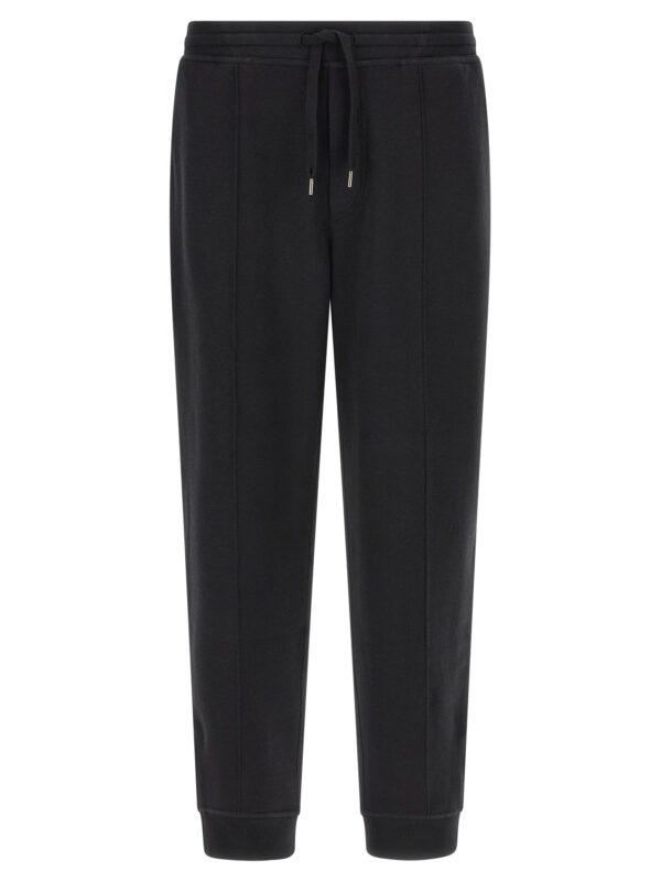 Black Cotton Joggers (Workout Pants)
