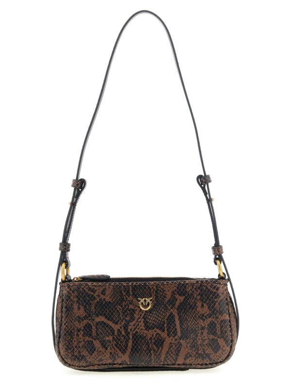 Brown Calfskin Crossbody Bag