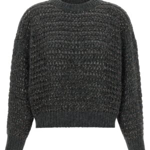 Gray Elastane Cardigan
