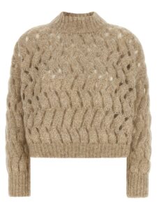 Beige Wool Cardigan