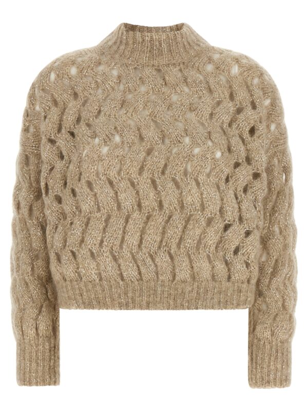 Beige Wool Cardigan