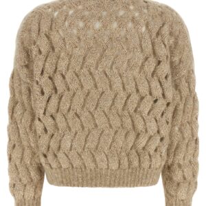 Beige Wool Cardigan