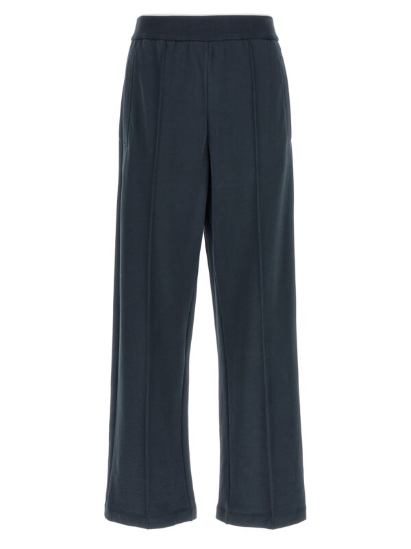 Blue Cotton Joggers (Workout Pants)