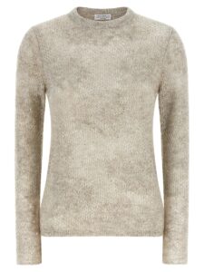 Beige Nylon Cardigan
