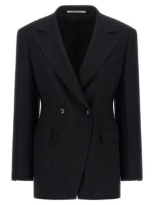 Black Viscose Blazer