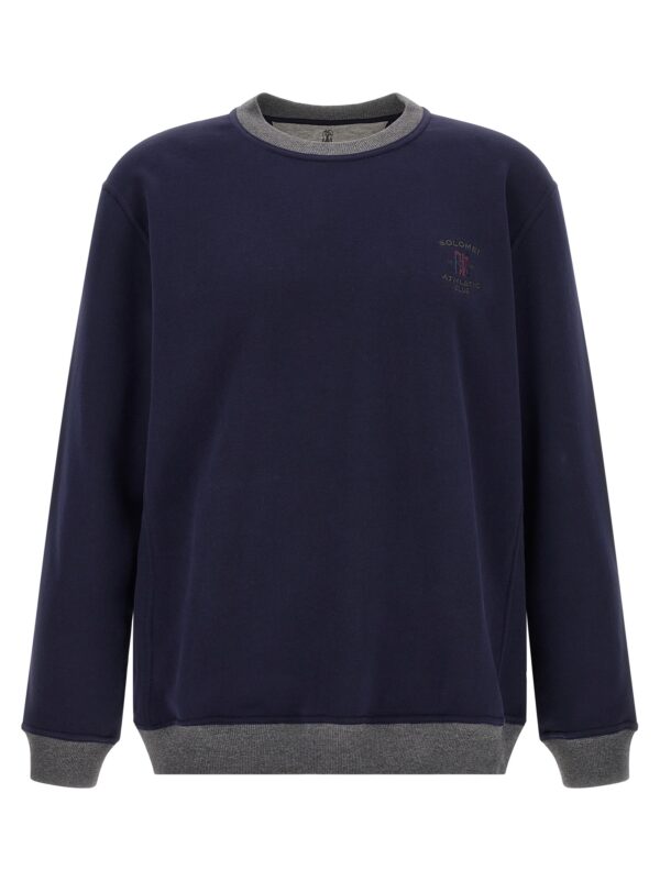 Blue Cotton Sweatshirt