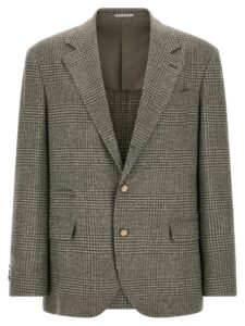 Bicolor Wool Blazer