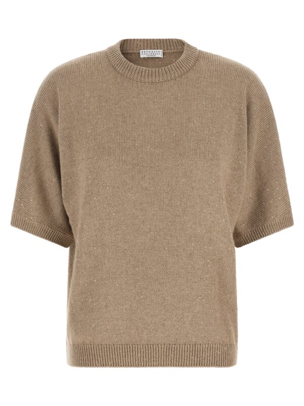 Beige Cashmere Cardigan
