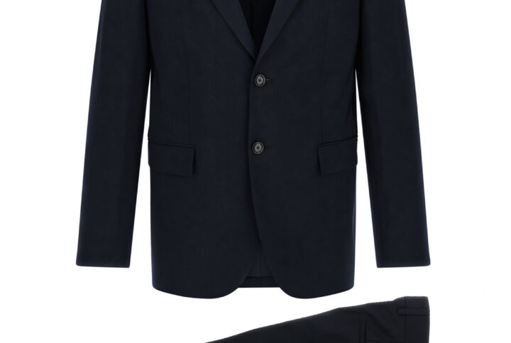 Blue Virgin Wool Two-Piece Suit | Jag Couture London – New York