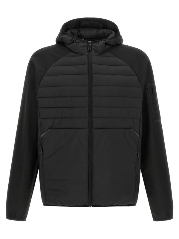 Black Rubber Sweatshirt