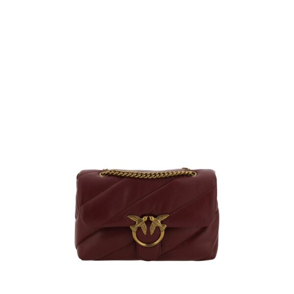 Red Calf Leather Bos Taurus Shoulder Bag