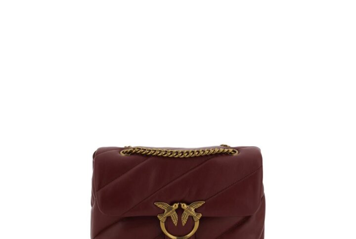 Red Calf Leather Bos Taurus Shoulder Bag | Jag Couture London – New York