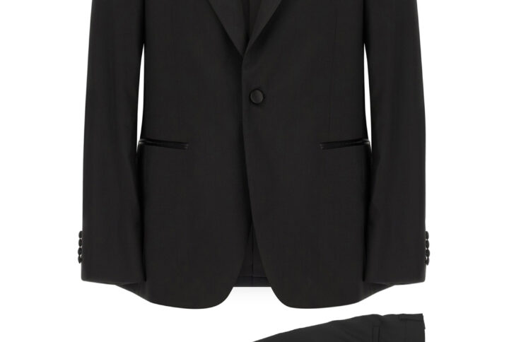 Black Wool Two-Piece Suit | Jag Couture London – New York