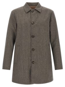 Brown Wool Coat
