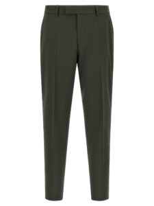 Bicolor Virgin Wool Pants