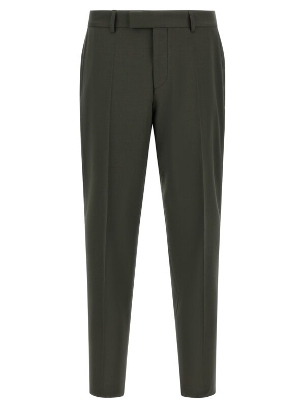 Bicolor Virgin Wool Pants