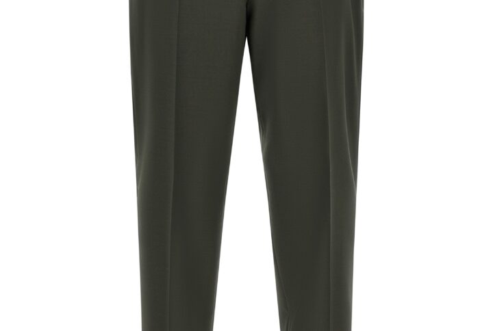 Bicolor Virgin Wool Pants | Jag Couture London – New York