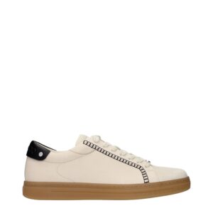 Beige Leather Sneakers | Jag Couture London – New York