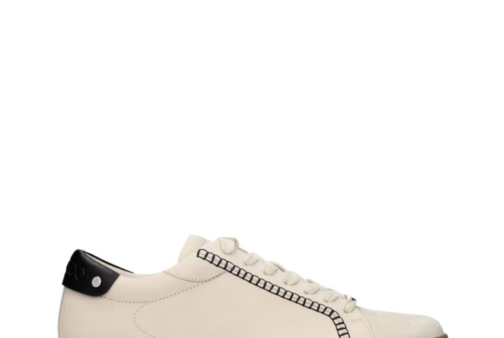 Beige Leather Sneakers | Jag Couture London – New York