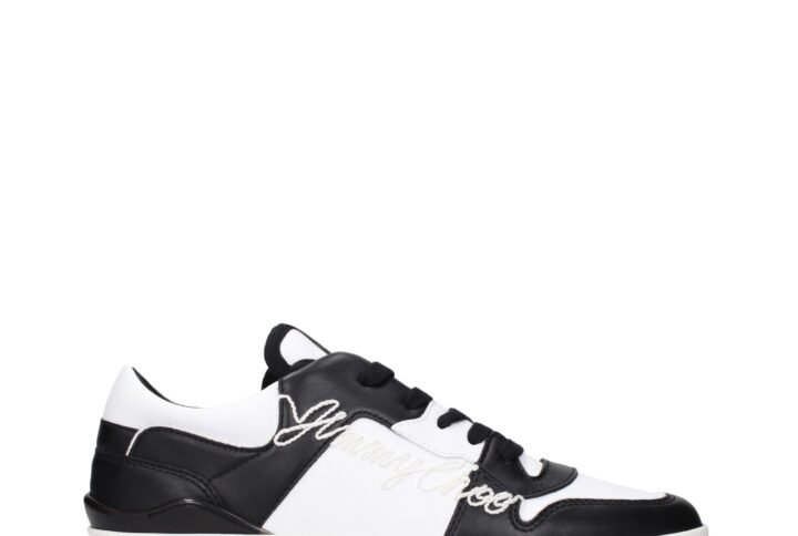 Black Leather Sneakers | Jag Couture London – New York