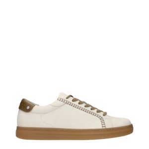 Beige Leather Sneakers | Jag Couture London – New York