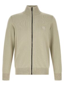 Beige Cotton Cardigan