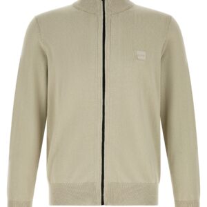 Beige Cotton Cardigan
