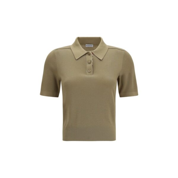 Bicolor Wool Oves Aries Polo Shirt