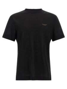 Black Cotton T-Shirt