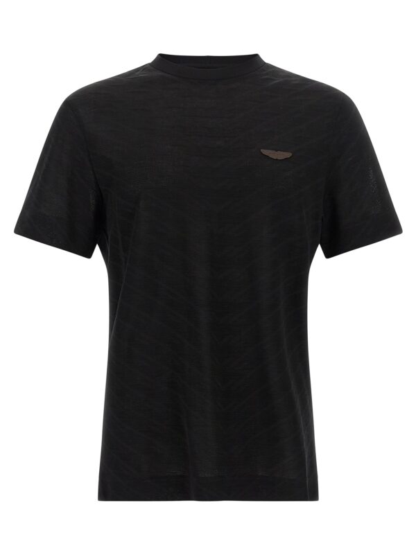 Black Cotton T-Shirt