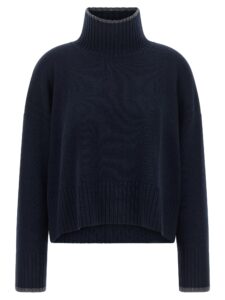 Blue Wool Cardigan