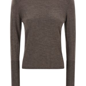 Brown Wool Cardigan