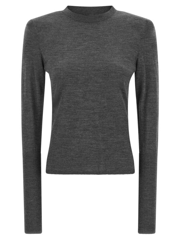 Gray Wool Cardigan