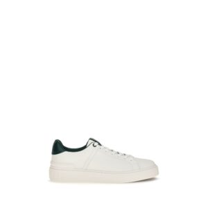 White Calf Leather Bos Taurus Sneakers | Jag Couture London – New York