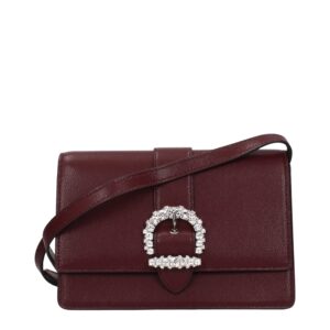 Red Leather Crossbody Bag