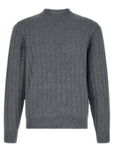 Gray Cotton Cardigan