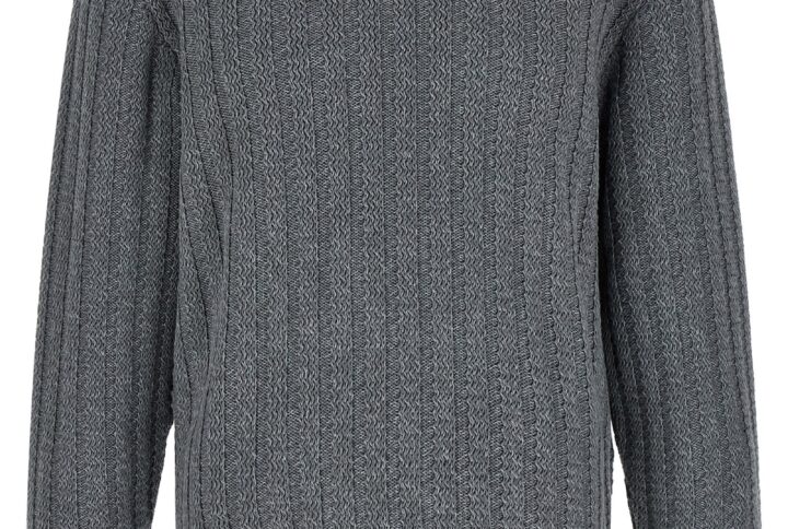 Gray Cotton Cardigan | Jag Couture London – New York