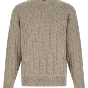 Beige Cotton Cardigan