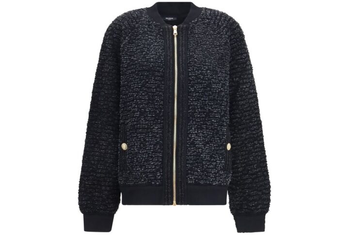 Black Viscose Bomber | Jag Couture London – New York